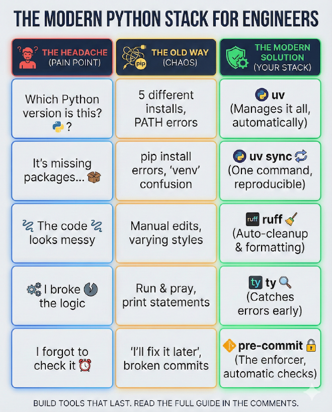 The modern Python Stack